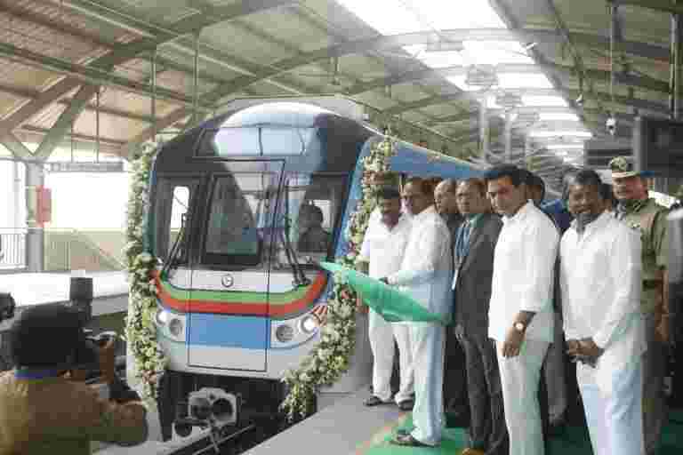 海德拉巴地铁是印度官方第二大地铁网络