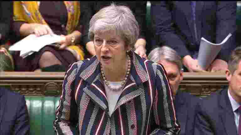 英国PM Theresa可以向她的Brexit交易提取议会投票
