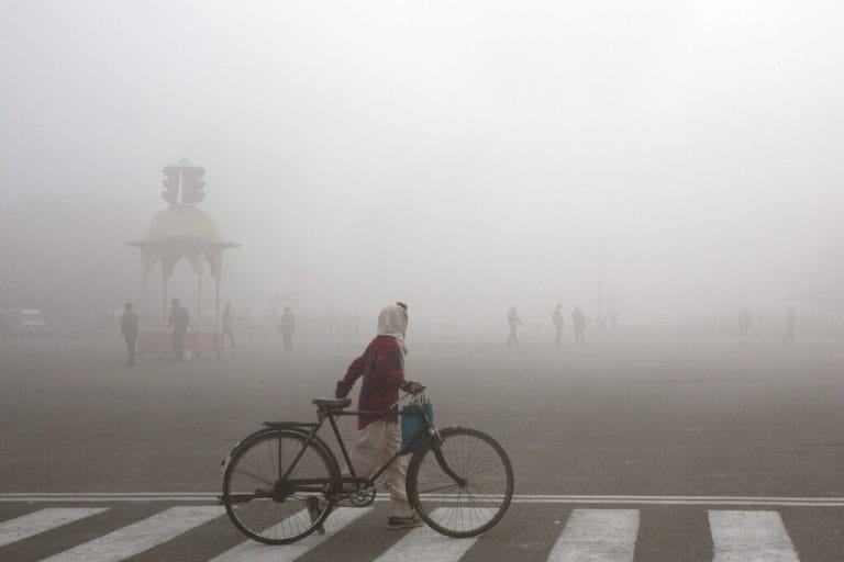 这是追踪在印度发现的全球空气污染的作家