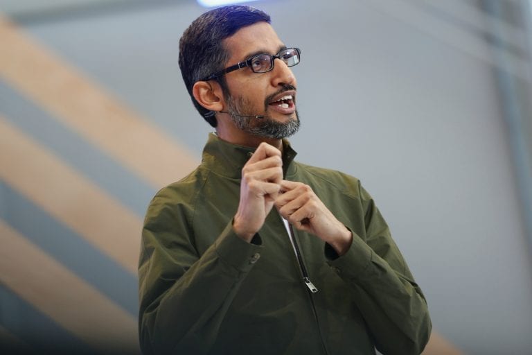 谷歌的Sundar Pichai说，48名员工被解雇了性骚扰