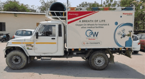 Mahindra的“车轮上的氧气”倡议在钦奈启动