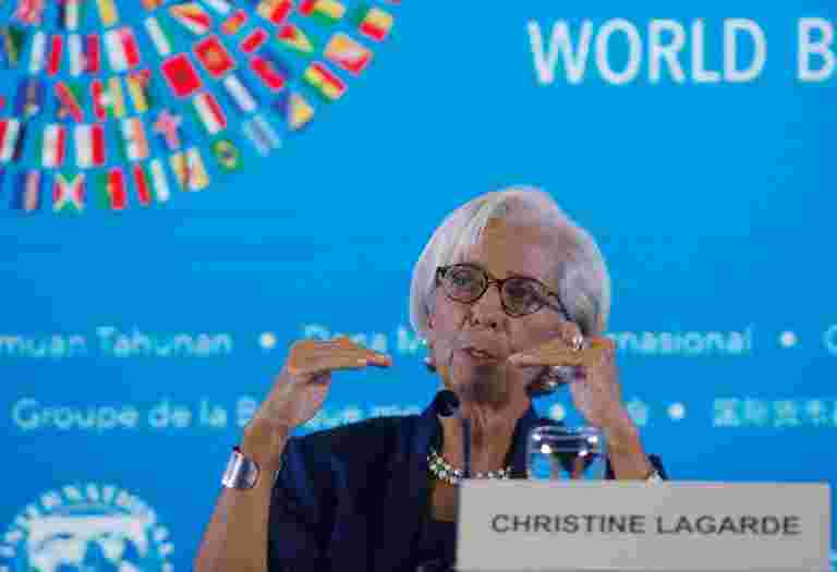 IMF的Christine Lagarde敦促G20优先考虑解决贸易紧张局势