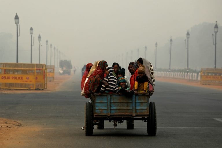 雨清除了新德里的烟雾，但空气质量&ldquo;非常贫穷&rdquo;