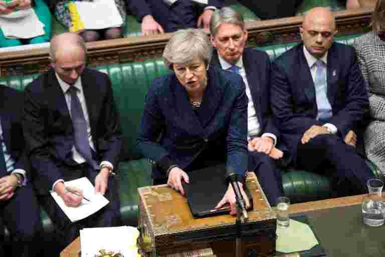 英国PM Theresa可能是Brexit&apos;Plan B&apos; - 会在议会下发生什么？