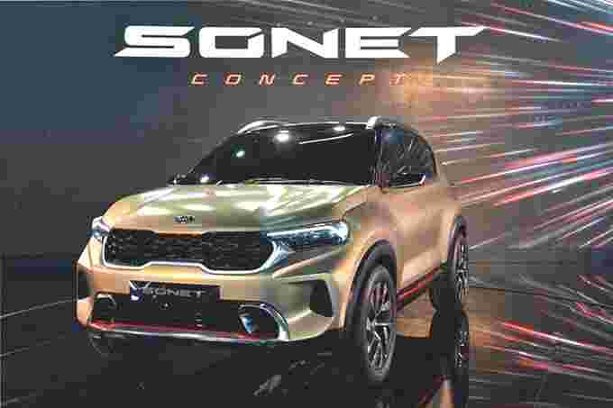 起亚Sonet Compact SUV推出;前展厅价格从6.71卢比开始