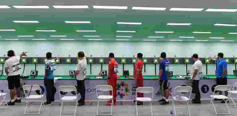 亚运会：青少年射击感觉Saurabh Chaudhary声明黄金首次亮相