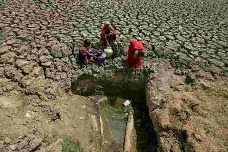部长警告说，水资源短缺可以削减印度的食品出口