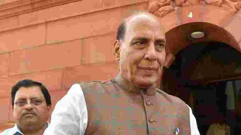 Union部长Rajnath Singh在Assam中揭开了&ldquo;智能击剑&rdquo;项目