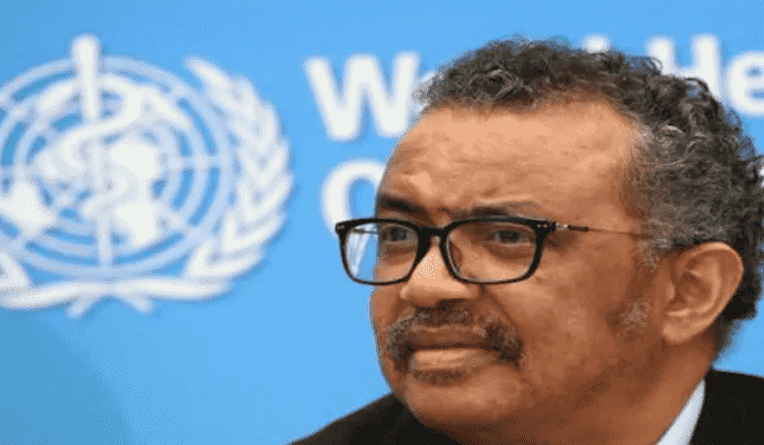 世卫组织负责人Tedros Adhanom Ghebreyesus说，COVID-19大流行“距离很远”