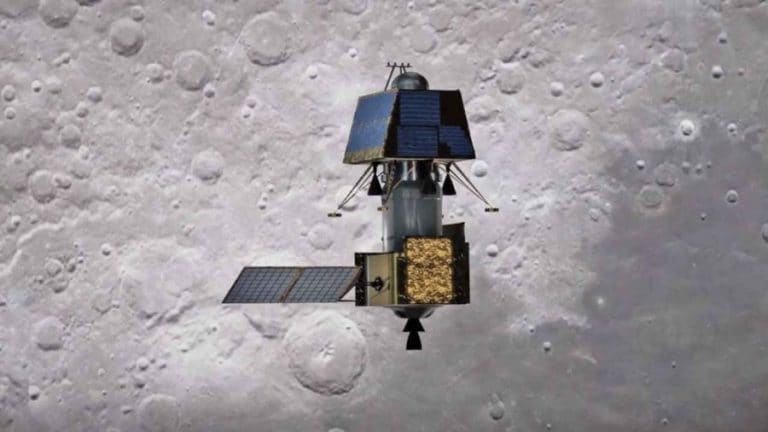 Isro说Moon Lander Vikram由Orbiter位于轨道