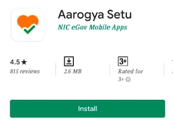 报告说，没有在Mobilephone上安装Aarogya Setu应用程序在诺伊达的惩罚犯罪