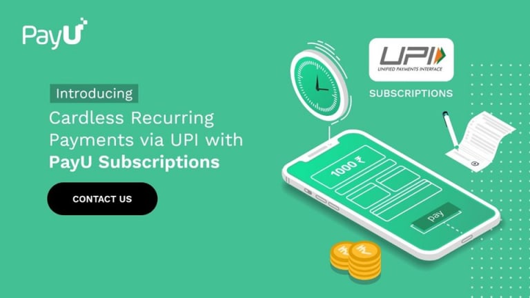Payu删除了UPI Autopay功能，以获得订阅付款
